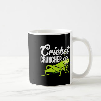 Cricket Cruncher Roligt Insekt Älskare Citat Kaffemugg