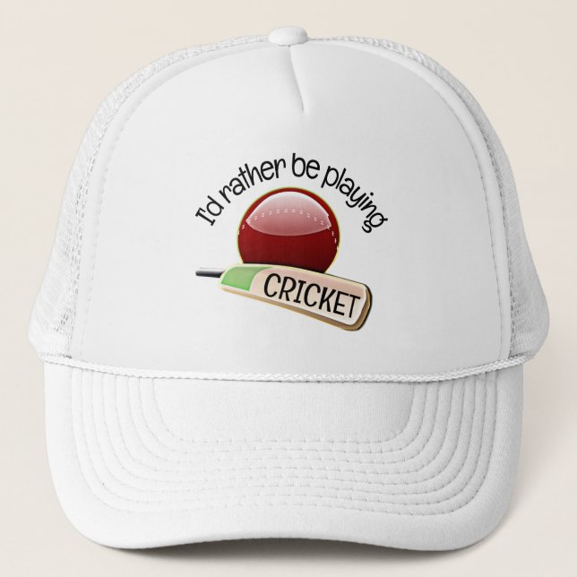Cricket Design Hat Keps (Framsida)