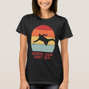 cricket för män kvinnor student by cricketspelare t shirt