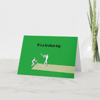 cricket fras det är ett brutet ben kort