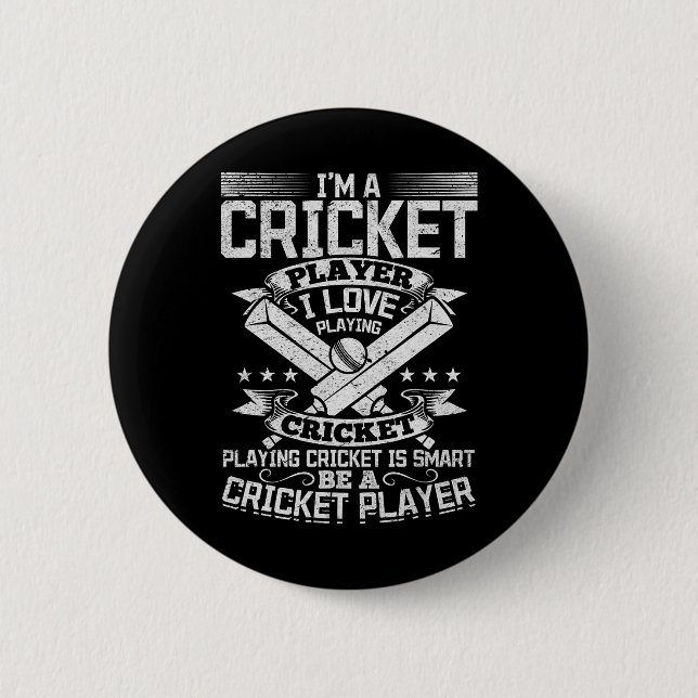 Cricket Game - Att Spela Cricket Är Smart Var En C Knapp (Framsida)