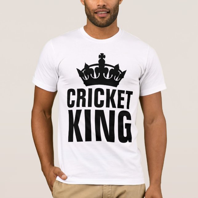 CRICKET GAME, CRICKET KUNG T-shirts (Framsida)