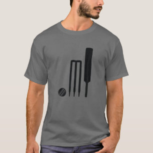 Cricket Game Funny Listning Fladdermus T Shirt