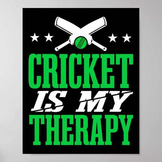 Cricket Herr Cricketspelare  Poster (Framsidan)