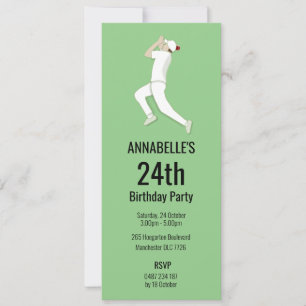 Cricket Inbjudningar