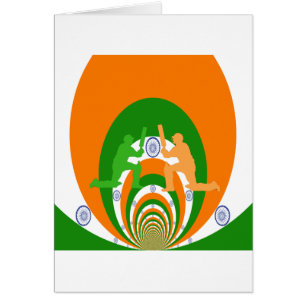 Cricket India Hälsningskort
