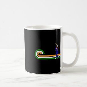 Cricket Indien för cricketspelare och indiska Cr Kaffemugg