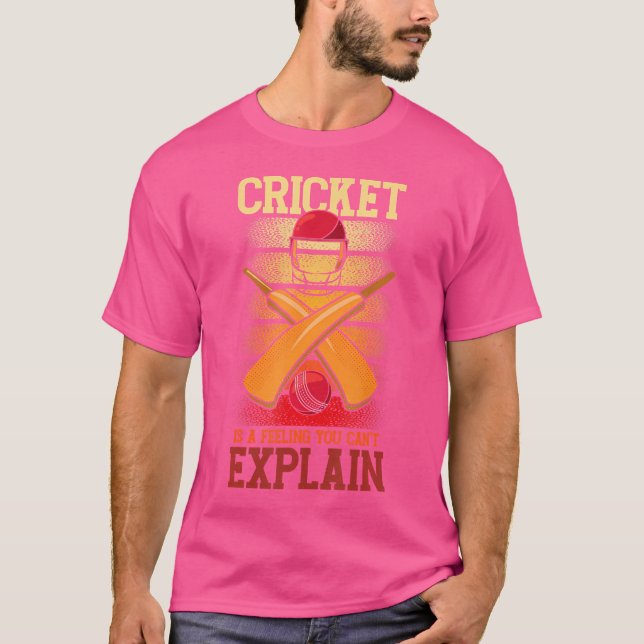 Cricket känner att du inte kan förklara Cricket Pl T Shirt (Framsida)