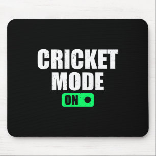 Cricket-läge på - Cricketspelare Cricket Cricket Musmatta
