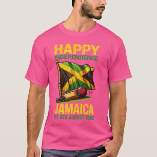 Cricket, Lycklig Independence day Jamaica Est. 6E T Shirt