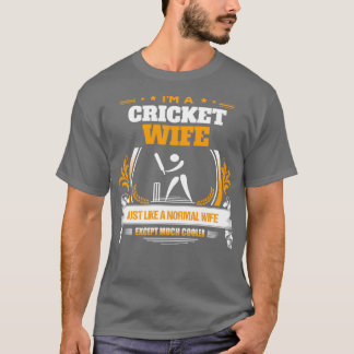 Cricket Maka-julgåva eller födelsedagspresent T Shirt