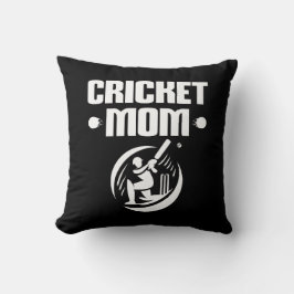 Cricket Mamma Cricketer Son Cricket Älskare Mor Kudde