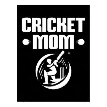Cricket Mamma Cricketer Son Cricket Älskare Mor