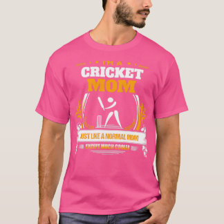 Cricket Mamma julgåva eller födelsedagspresent T Shirt