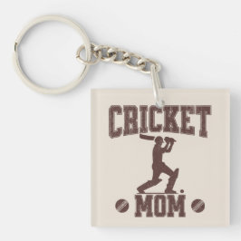 Cricket Mamma Sports Enthusiast Cricket Älskare Mo