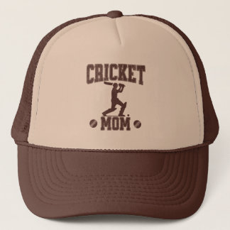 Cricket Mamma Sports Enthusiast Cricket Älskare Mo Keps
