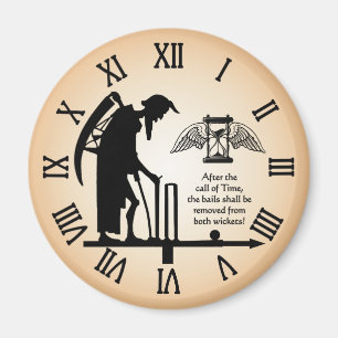 Cricket Old Far Time Magnet