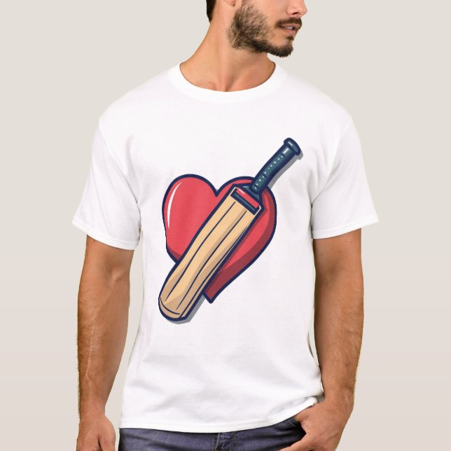 Cricket Over Everything T20 T-shirt (Framsida)