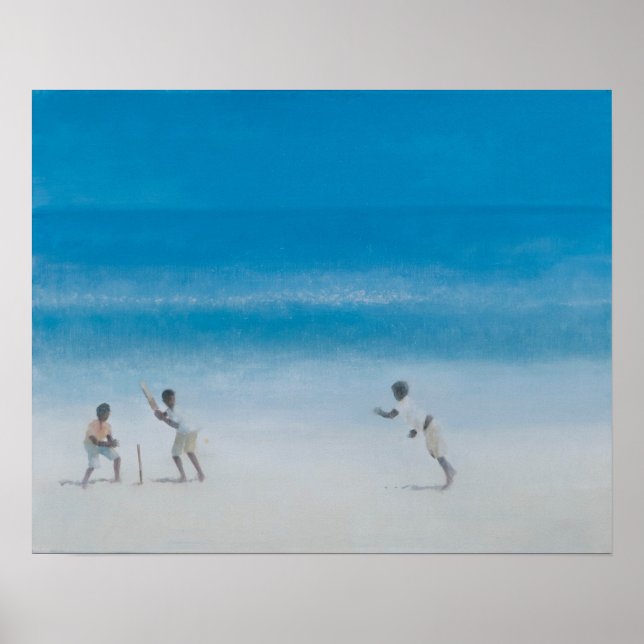 Cricket på stranden 2012 poster (Framsidan)