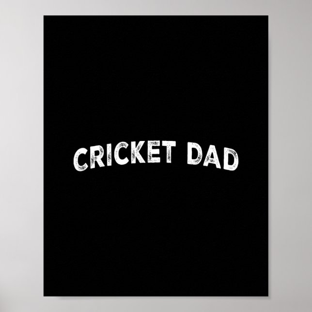 Cricket Pappa  Poster (Framsidan)
