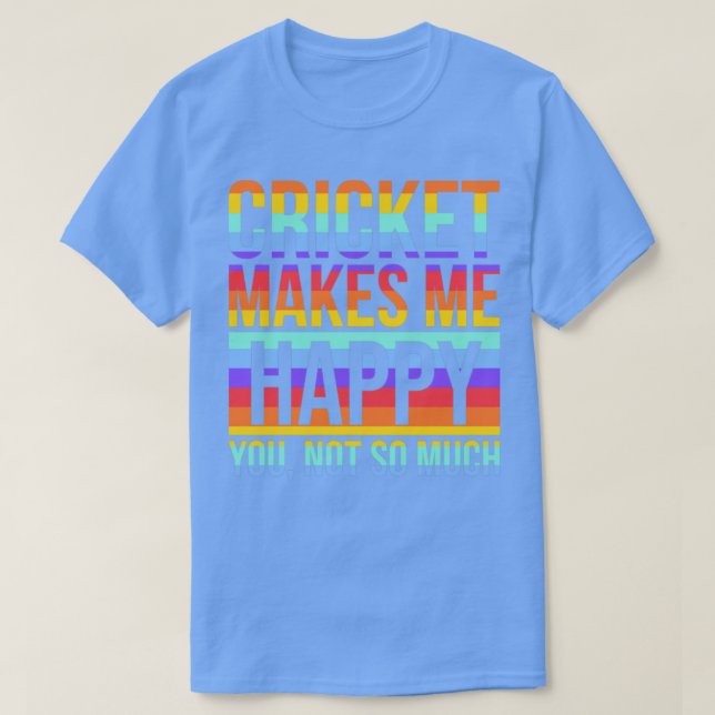 Cricket Player25 T Shirt (Design framsida)