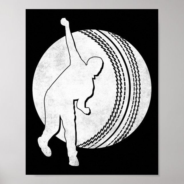 Cricket Player 12  Poster (Framsidan)