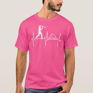 Cricket Player I Kärlek Cats Cricketer Sport Crick T Shirt