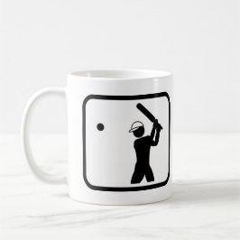Cricket Player Pro Kaffemugg
