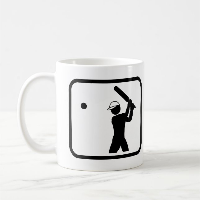 Cricket Player Pro Kaffemugg (Vänster)