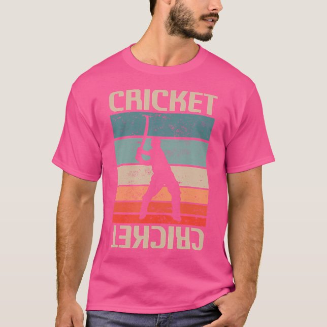 Cricket Player T Shirt (Framsida)