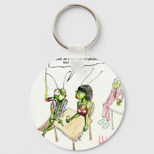 Cricket Plocka-Up Linjer Funny ger Tees-mottagare Nyckelring