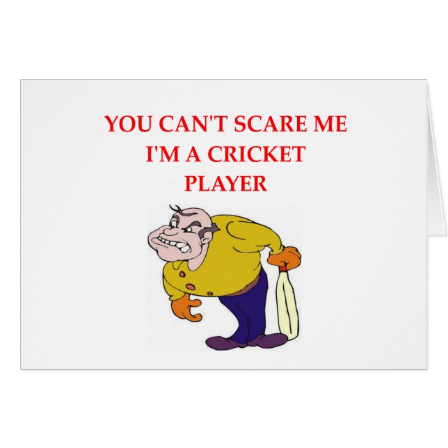 CRICKET.png Hälsningskort (Framsidan Horizontal)
