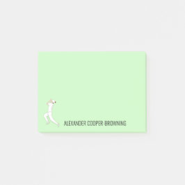 Cricket Post-it Block