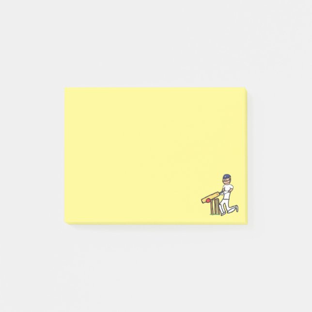 Cricket Post-it Block (Framsida)