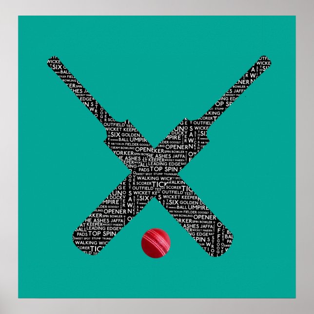 cricket-poster poster (Framsidan)