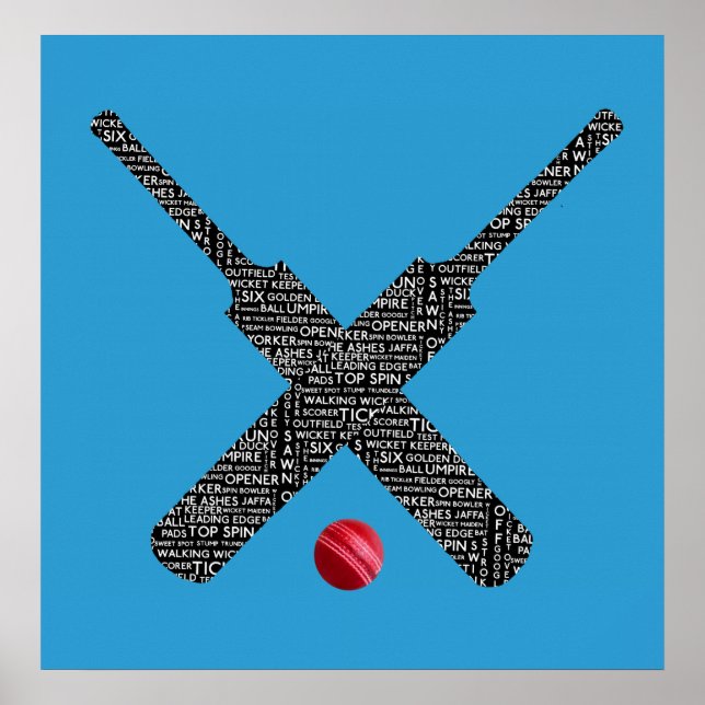 cricket-poster poster (Framsidan)
