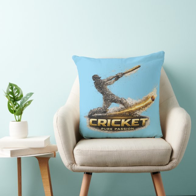 Cricket Pure Passion Gold Motion Throw Pillow 20x2 Kudde (Stol)