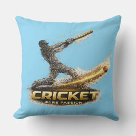 Cricket Pure Passion Gold Motion Throw Pillow 20x2 Kudde