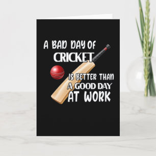 Cricket Saming Cricket Player Gift Kort