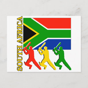 Cricket South Afrika Vykort
