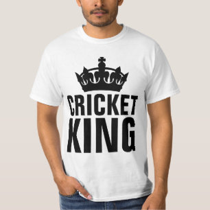 CRICKET-SPELET, CRICKET-KUNG T-shirts