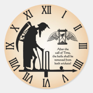 Cricket Sticker Runt Klistermärke