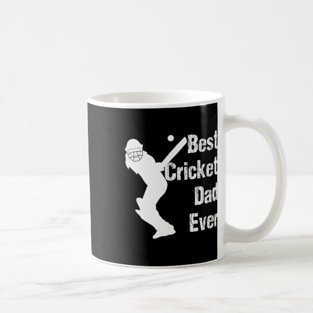 Cricket T Ll Tröja För Indiska Desi Cricket Pappor Kaffemugg (Höger)