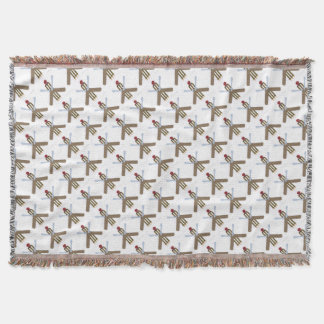 Cricket Throw Blanket Mysfilt
