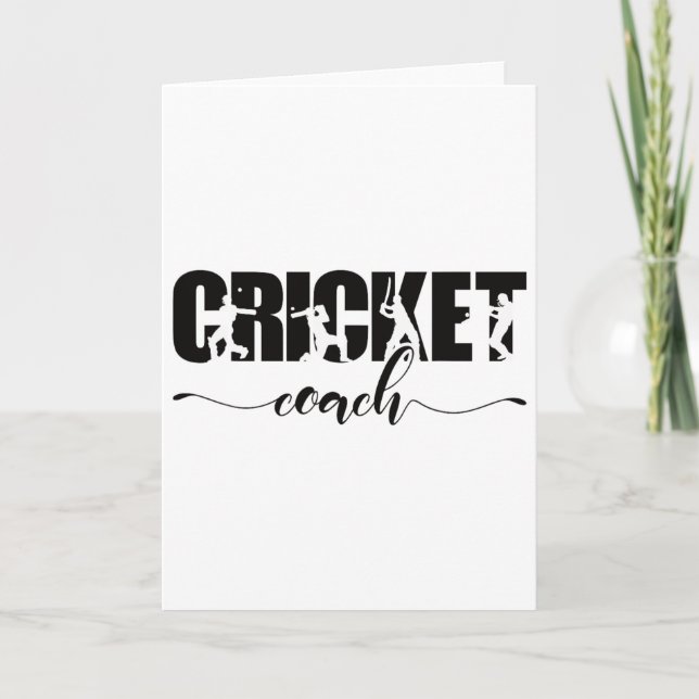Cricket-tränare  kort (Framsida)
