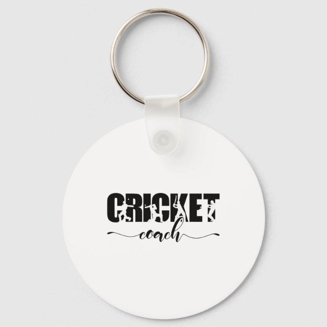 Cricket tränare  nyckelring (Framsida)
