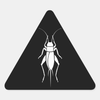 Cricket Triangelformat Klistermärke