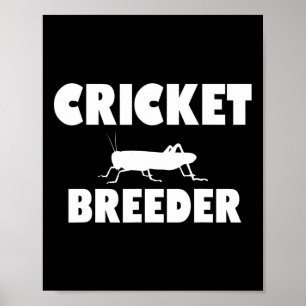 Cricket uppfödare Cricket avel syrsor Framtid B Poster