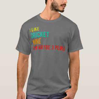 Cricket vin lustiga födelsedag liknar Cricket vin T Shirt