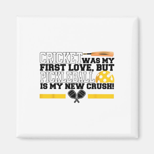 Cricket Was My First Love  Magnet (Framsidan)